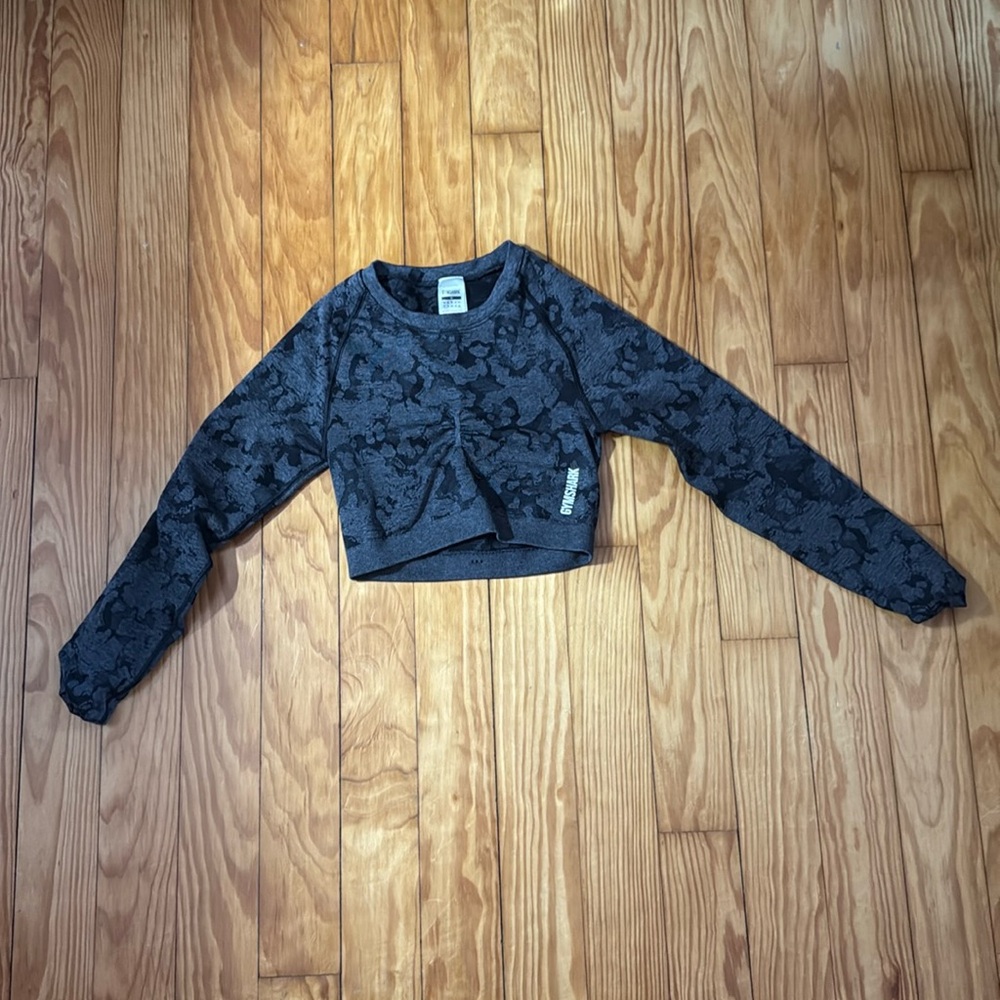 Gymshark Camo Top